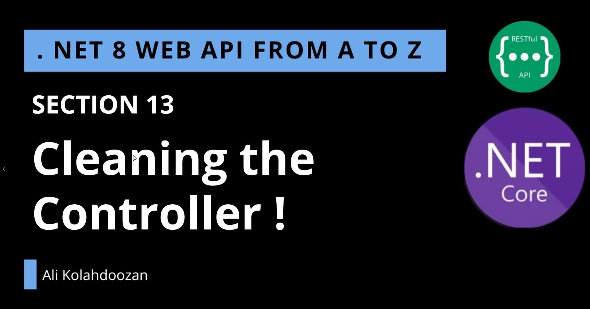 .NET 8 Web API - Cleaning the Controller